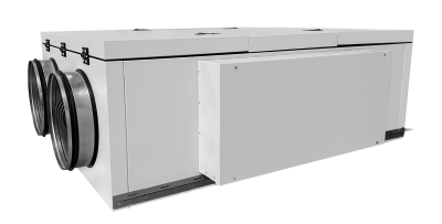 Подвесные компактные ПВУ с роторным регенератором Riviera GO R-EC CRW 1000